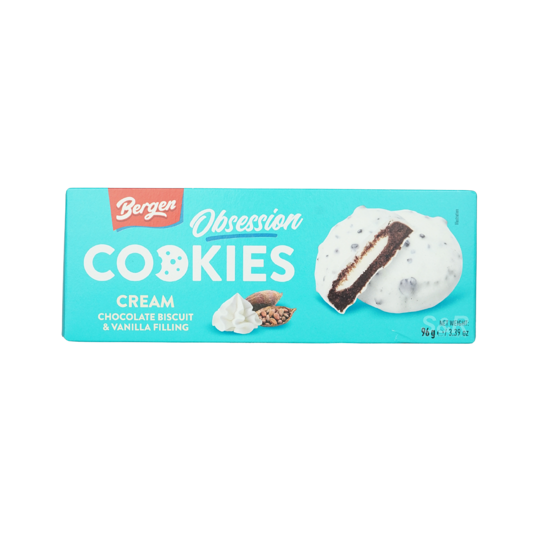 Bergen Cookies Cream Biscuit 96g